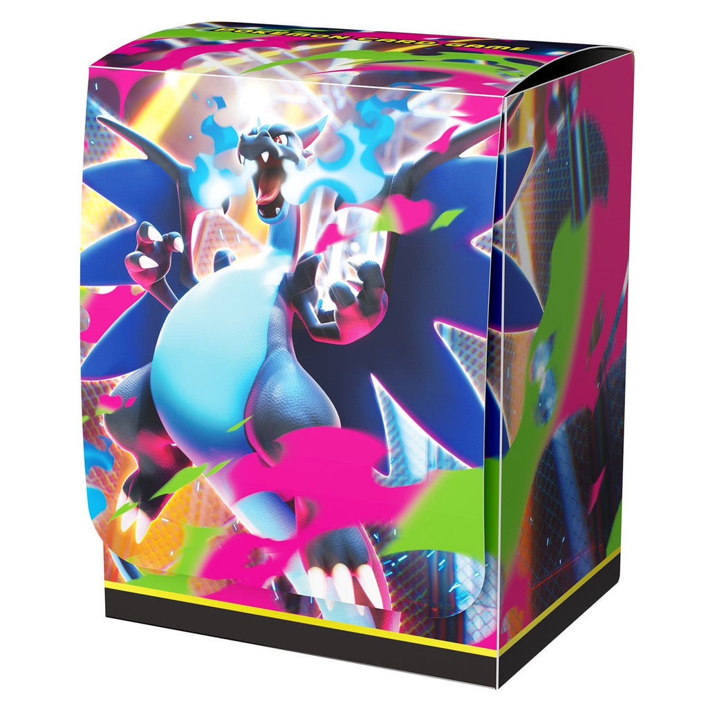Pokemon Card Game TCG Deck Case Mega Charizard X