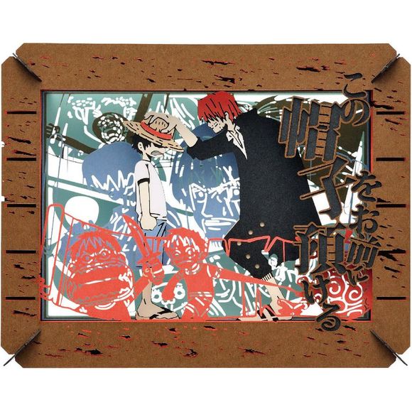 Ensky Paper Theater One Piece - ''This hat is my gift to you''