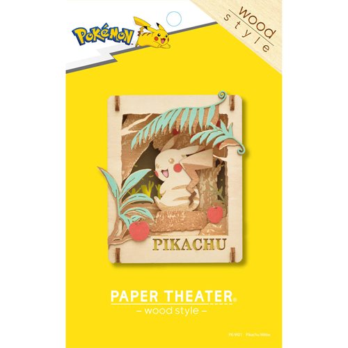 Pokemon - Pikachu Woodstyle Paper Theater