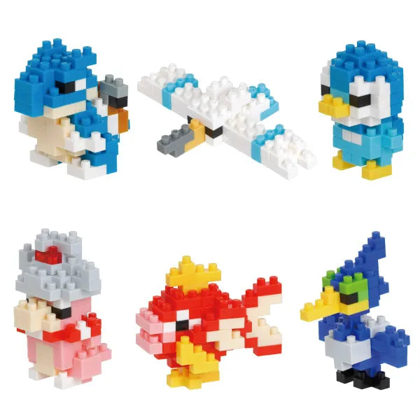 Nanoblock: Mininano Series: Pokemon Water Type Set 1 (1 Pack)