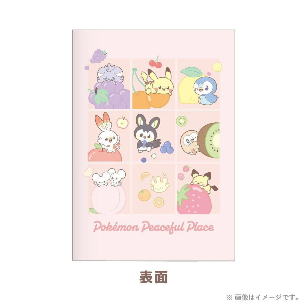 Pokemon Center Original A5 Notebook Fruits PokePeace