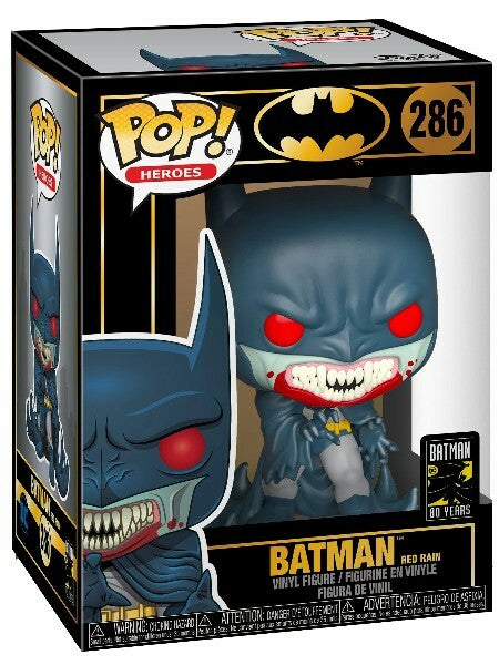 Funko Vampire Batman 80th Anniversary, Red Rain Batman 286