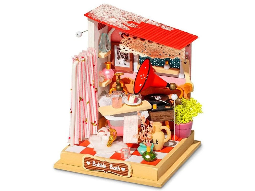 Rolife Super Mini House Bubble Bath Bathroom Japan Version