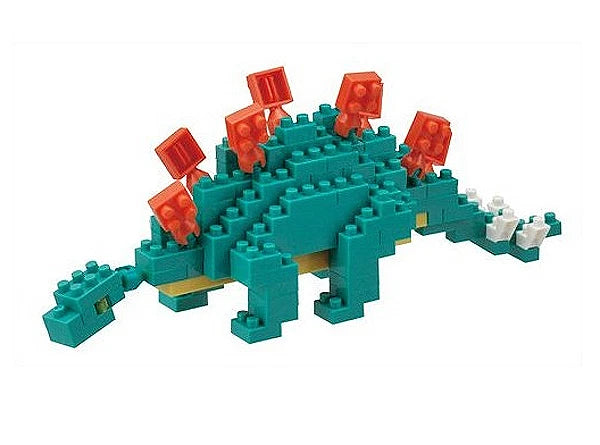 Nanoblock Stegosaurus Dino NanoBlock Micro-Sized Building Blocks Kawada NBC-113