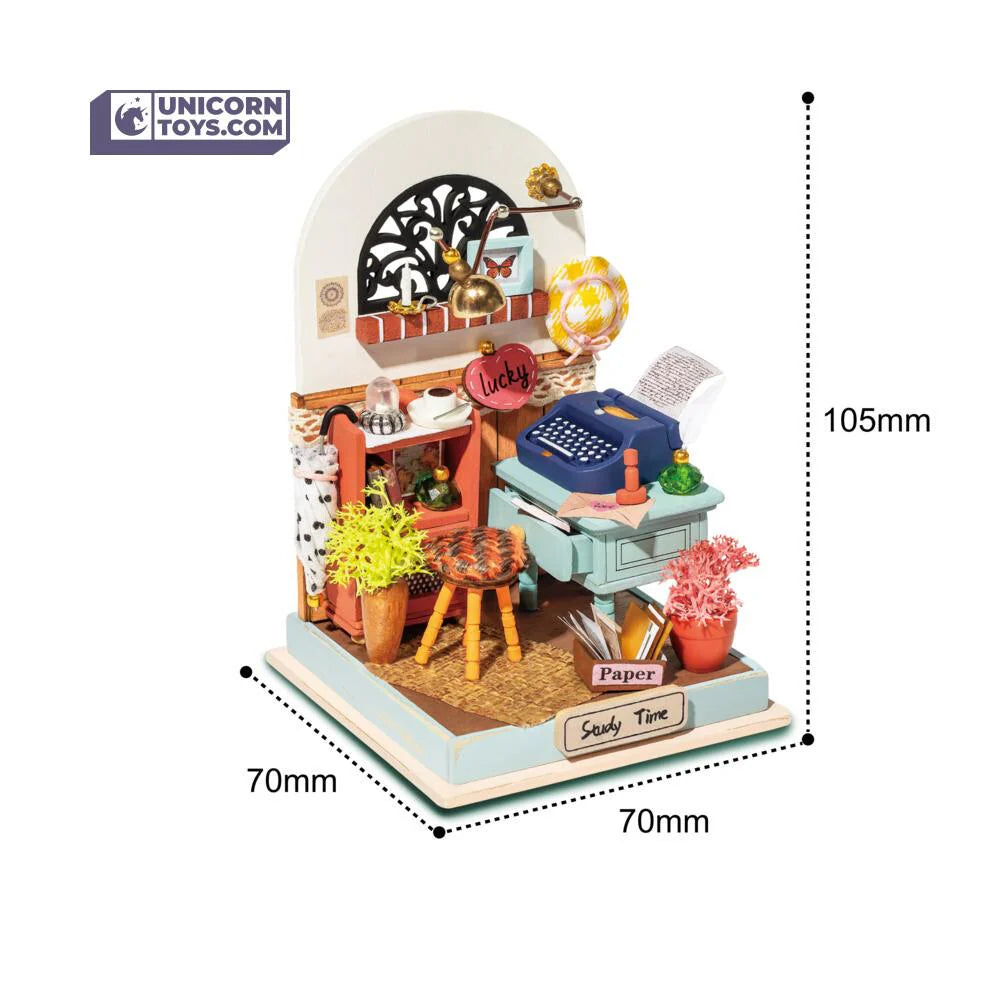 Record Mood | Robotime Rolife Tiny DIY Dollhouse Miniatures Kit Japanese Version