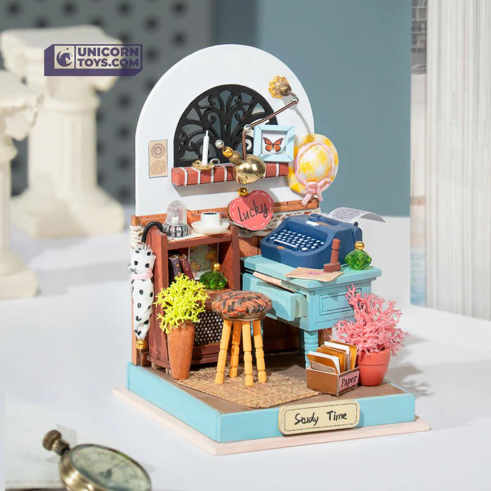 Record Mood | Robotime Rolife Tiny DIY Dollhouse Miniatures Kit Japanese Version